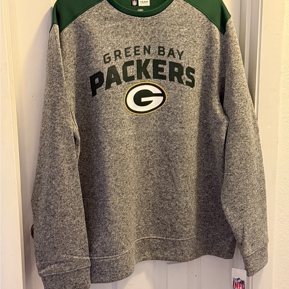 NFL Men’s Green Bay Packers Sweatshirt SZ Medium NWT - Picture 1 of 2